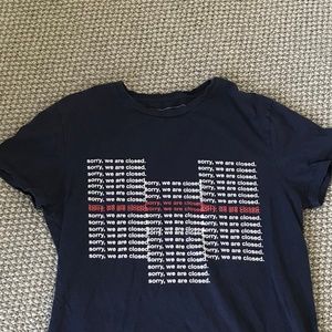 Zara Pulse Sorry Not Sorry Tee